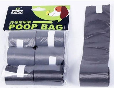 Pet Dog Travel Foldable Poop Scooper With 1 Roll Decomposable bag
