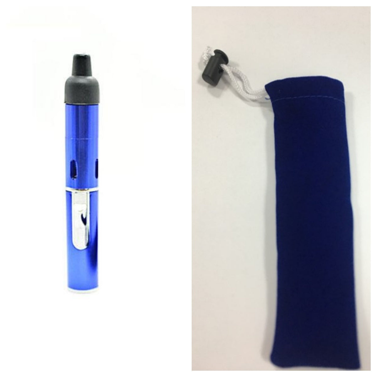 Metal Pipe Aroma Lighter With Volcanic Rock