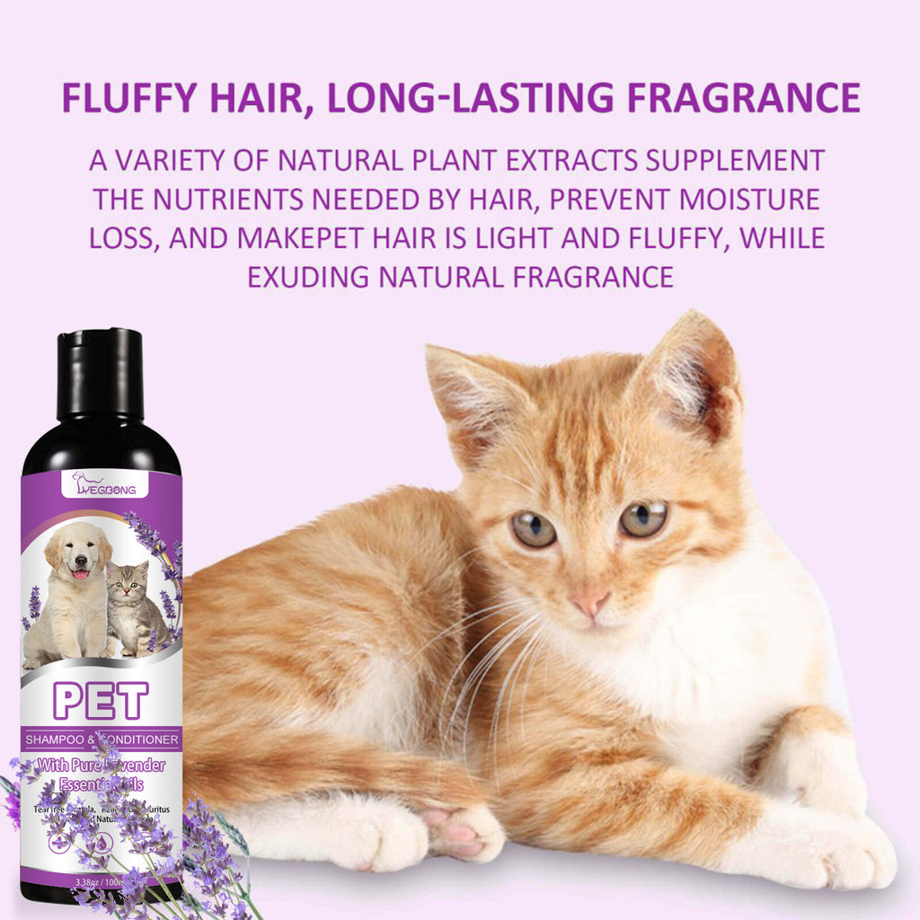 Pet Shampoo/Bath To Relieve Itching Skin & Soften Hair