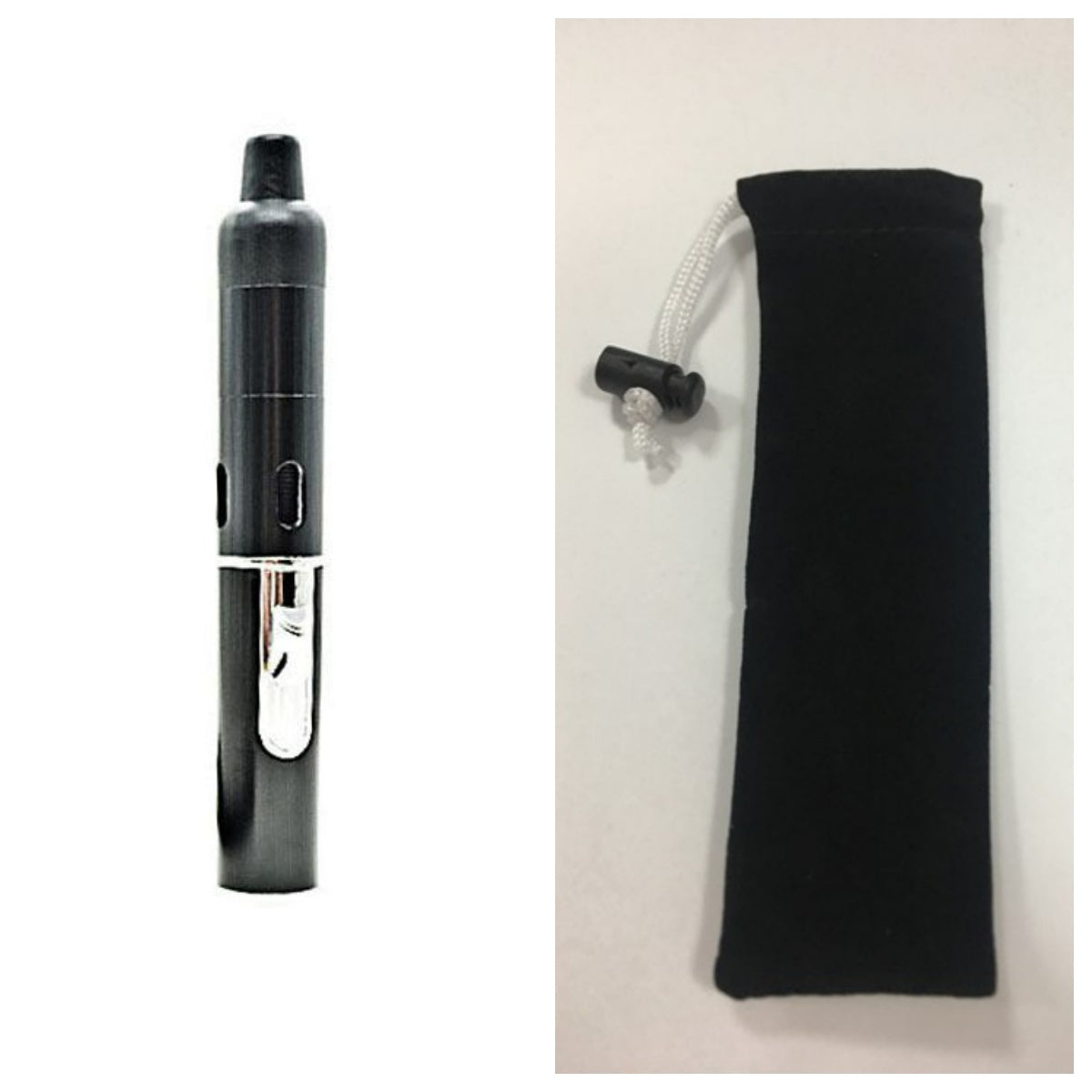 Metal Pipe Aroma Lighter With Volcanic Rock