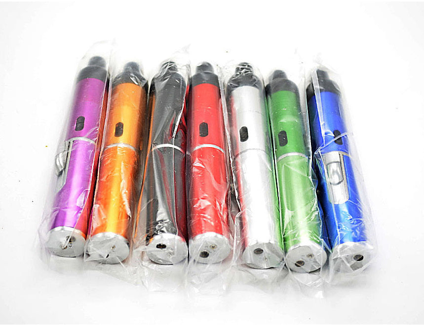 Metal Pipe Aroma Lighter With Volcanic Rock